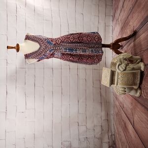 Lucky Brand Sleeveless Festival Dress